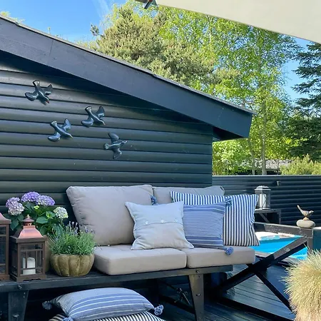 Holiday home With Pool Between And Forest